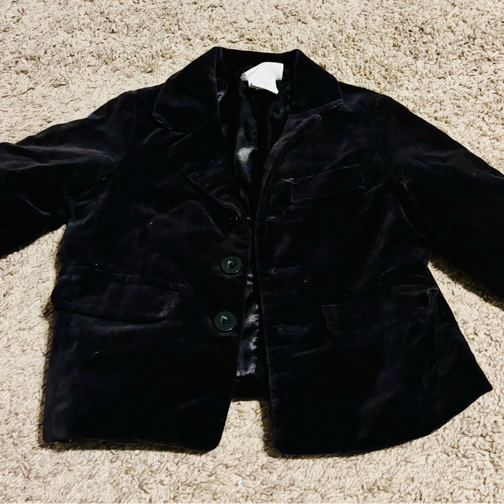 The Lullaby Club Black Kids Blazer